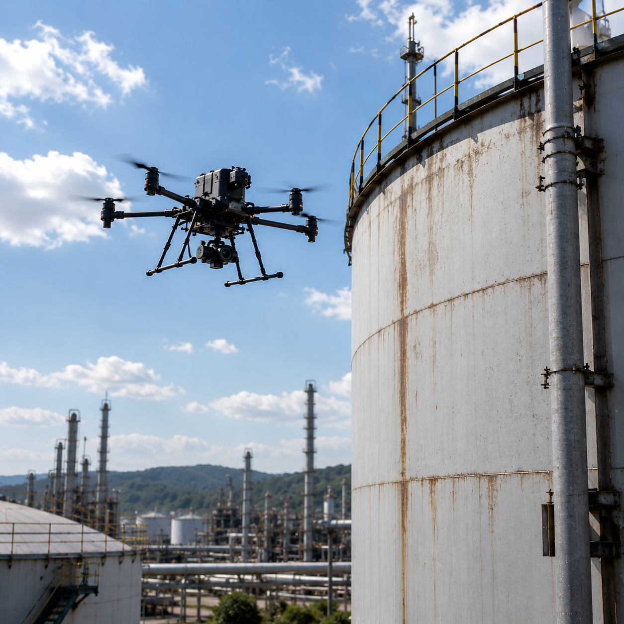 4K Visual Inspection with Drones