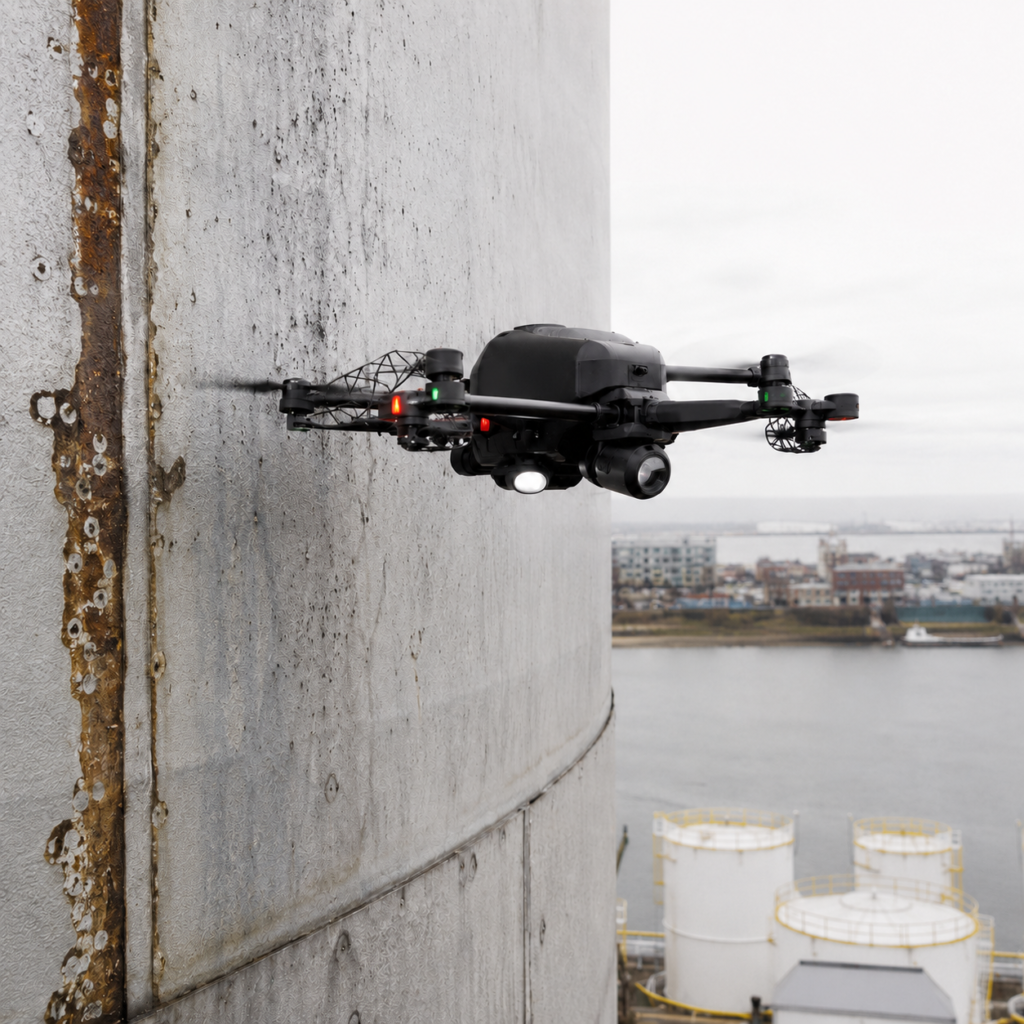 4K Visual Inspection with Drones