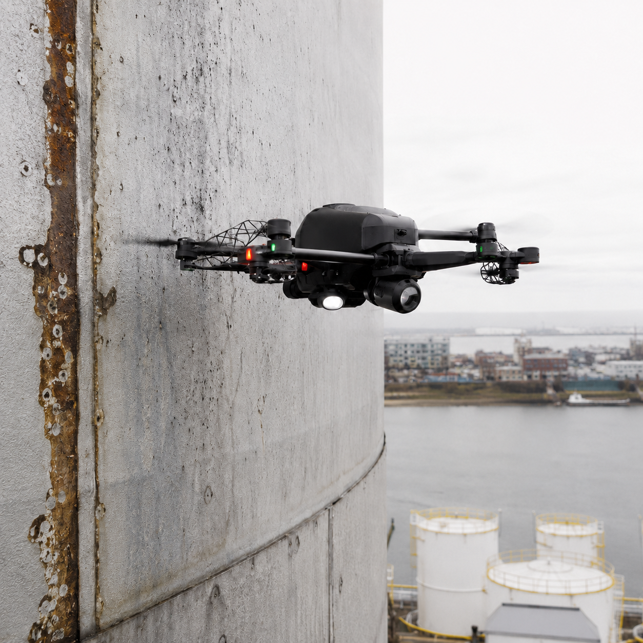 4K Visual Inspection with Drones